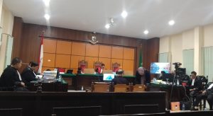 Pengadilan negeri Pontianak jatuh kan hukuman 10 tahun penjara kepada Terdakwa PAM, kasus korupsi pengadaan tanah bank Kalbar
