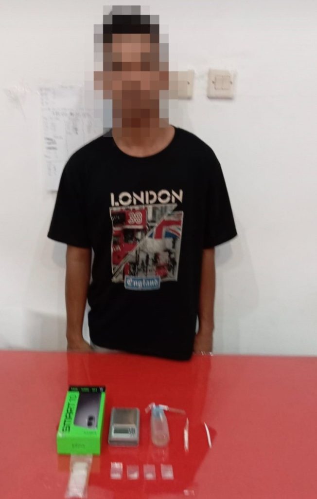 Berantas Narkotika, Polsek Simpang Hulu Amankan Dua Pria Dan Satu Wanita Diduga Pelaku Pengedar Sabu