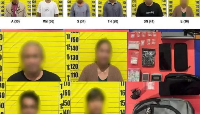 Polsek Toba Bongkar Jaringan Narkotika di Tiga Lokasi, Enam Pelaku Ditangkap.
