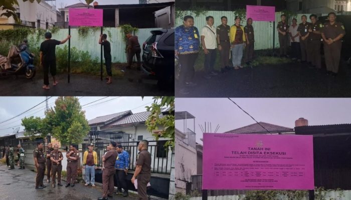 KEJAKSAAN KALBAR KEMBALI MELAKUKAN SITQ EKSEKUSI TERKAIT UANG PENGGANTI BERSAMA KEJARI PONTIANAK