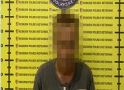 Terlibat Laka Lantas Di Kecamatan Sandai, Seorang Pria Ketahuan Membawa Sejumlah Paket Sabu