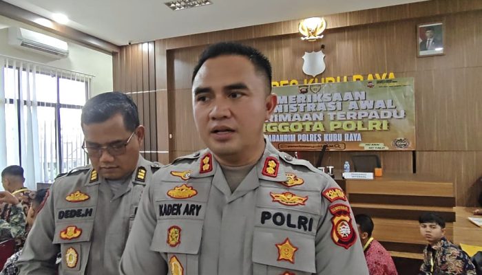 Polres Kubu Raya Libatkan Multi Pihak dalam Regmin Calon Anggota Polri