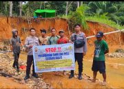 Respons Cepat, Polsek Sekadau Hulu Lakukan Pengecekan dan Pencegahan PETI di Nanga Biaban