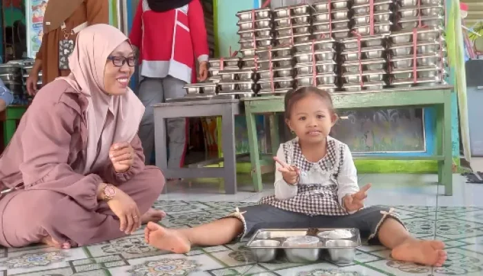 Dulu Sulit Makan, Kini Anak Berkebutuhan Khusus Lebih Lahap Berkat MBG