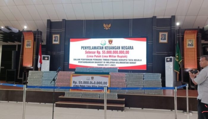 Penyelamatan uang negara, Kejati Kalbar hadirkan BB 55 milyar dalam kasus bauksit