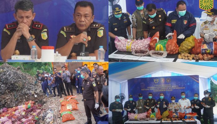 Keamanan Pangan Tak Bisa Ditawar: Sesjampidum Hadiri Pemusnahan Hortikultura Ilegal di Kalbar