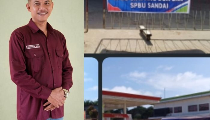 Warga Sandai Khawatir Kelangkaan BBM Imbas Pembinaan SPBU Sungai Laur