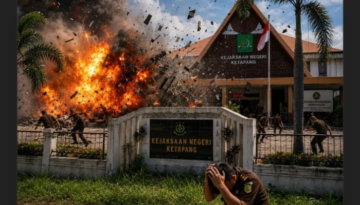 Pemusnahan BB di Kejari Ketapang diduga langgar SOP, picu ledakan besar,satu orang anggota Kejari meninggal dunia,