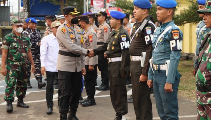 Polres Ketapang Gelar Apel Pasukan Ops Aman Nusa II Karhutla Kapuas 2026