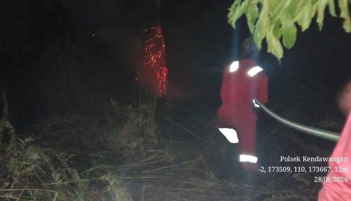 Tim Gabungan Tangani Karhutla di Desa Mekar Utama, Dua Titik Hotspot Berhasil Dipadamkan