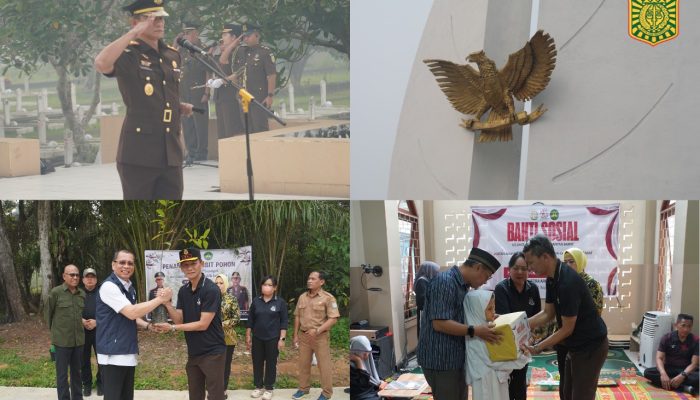 Kajati Kalbar pimpin ziarah ketaman makam pahlawan dan tanam 500 pohon serta bakti sosial