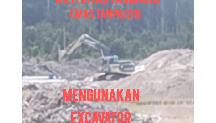 PETI diboyan Tanjung Gunakan Puluhan Excavator, Kapolri dan Menteri lingkungan hidup Diminta bertindak