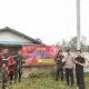 Polsek Sandai Pasang Banner Cegah Karhutla di Hulu Sungai
